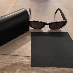 Authentic Saint Laurent 51mm rounded sunglasses